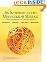 An Introduction to Management Science: Quantitative Approaches to Decision Making