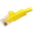 14' Snagless Molded Boot Cat5e Patch Cable - Yellow