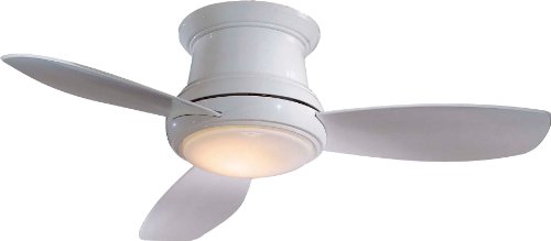Minka Aire F518 Wh 44 Inch Concept Ii Flush Mount Ceiling Fan