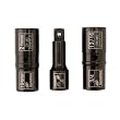 Ingersoll Rand SK4C3F 1/2-Inch Drive 3-Piece Lugnut Service Flip Impact Socket Set