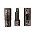 Ingersoll Rand SK4C3F 1/2-Inch Drive 3-Piece Lugnet Service Flip Impact Socket Set