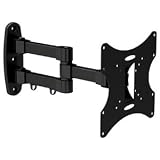 Articulating LCD LED HDTV Tilt / Swivel TV Wall Mount Bracket (up to VESA 200x200) for 23 26 27 32 37 inch SAMSUNG LN26B360 LN26B460 LN26C450 LN32B360 LN32B460 LN32B530 LN32B650 LN32C450 LN32C530 LN32C550 LN37C530 LN37C550 LN40A330 LN40C530 LN40C550 LN40C630 LN40C650 UN26C4000 UN32C5000