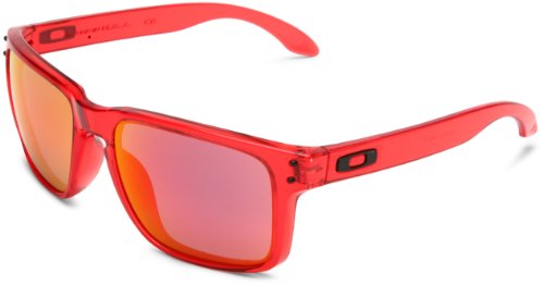 Sonnenbrille Oakley Holbrook crystal red ruby iridium