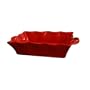 BIA Cordon Bleu Wavy 3-Quart Rectangle Baker, Red