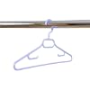 Childrens' Plastic Coat Hangers with Swivel Rotating Hook