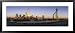 Skyscrapers in a City, Dallas, Texas, USA Places Framed Art Poster Print by Panoramic Images, 43x19