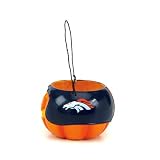 5.5" NFL Denver Broncos Halloween Pumpkin Trick-or-Treat Candy Bucket