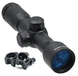 Leapers 4X32 Mini Size Range Estimating Mil-Dot Scope with Rings