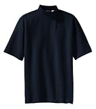 Sport-Tek - Pima-Tek Short Sleeve Mock Classic Navy-L