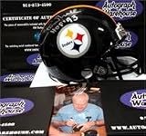 Chuck Noll autographed Football Mini Helmet (Pittsburgh Steelers)