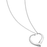 Silver Slip on Heart Chains
