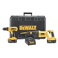 Factory-Reconditioned DEWALT DC759CAR 18-Volt Compact Drill / Reciprocating Saw Combo Kit