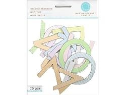 Martha Stewart Sticker Pastel Felt Numbers