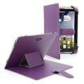 Housse universel support etui couleur violet simi cuir pour tablette PC 10" 10.1" 10.2" style traditionnel modele ex. Android Tablet PC Tab Epad Apad, MID pad, SuperPad, Samsung Galaxy Tab 10.1 P7500 P7510, Tab 2 10.1" P5100 P5110, Galaxy Note 10.1 N8000, 10" Blackberry player book, 10" E reader book, Acer ICONIA A500 A501, Motorola XOOM MZ601 10" Advent Vega, etc