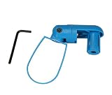 AmDxD Bike Bicycle Adjustable Handlebar Bar End Mirror Rear View Glass New Blue