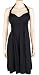 RAYON SPANDEX JERSEY HALTER DRESS
