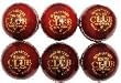 Club Play Leather Cricket Ball (6 Balls)