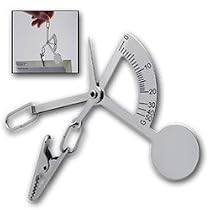 Hand- Briefwaage bis 50 g - mit Krokodilsklemme - Metall