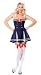 Flirty First Mate Sexy Women's Costume Adult Halloween Outfit - Size M, Dress Size 6-...