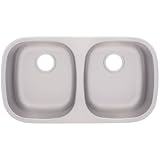 Buy FrankeUSA FUD800BX Large Double Bowl Stainless Steel 29.5x15.5in. Undermount Sink by Franke
