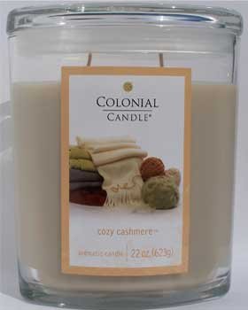 Cozy Cashmere Colonial Candle Jar