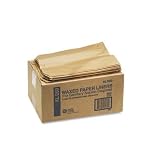 Napkin Receptacle Liners, for HOSND1E and Sanisac, Kraft Waxed Paper, 500/carton