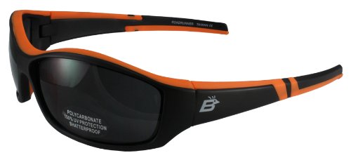 Birdz eyewear road runner riding sunglasses (black frame/dark smo…