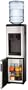Haier WDNS401VS Stainless-Steel Tabletop Hot/Cold Water Dispenser with Refrigerated Compartment