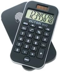 (3 Pack Value Bundle) VCT900 900 AntiMicrobial Pocket Calculator, 8-Digit LCD