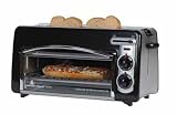 Review HAMILTON BEACH/PROCTOR-SILEX I 22708 / H.BEACH TOASTATION TOASTER & TOASTER OVEN IN 1