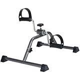 Drive Medical Pedal Exerciser with Attractive Silver Vein Finish, Silver Vein (Knock down)