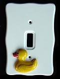 Rubber Ducky SINGLE SWITCHPLATE Switch Plate Cover