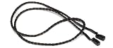 Peeper Keepers Braided Leather Cord Eyeglass Leather Cords, Brown