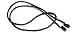 Peeper Keepers Braided Leather Cord Eyeglass Leather Cords, Brown