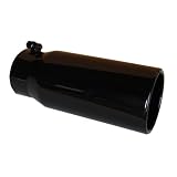 A.P. GLOSS BLACK Exhaust Muffler Tip for FORD POWERSTROKE and CHEVY DURAMAX with... by Unknown
