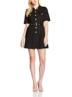 Love Moschino Vestido Camisero (Negro)