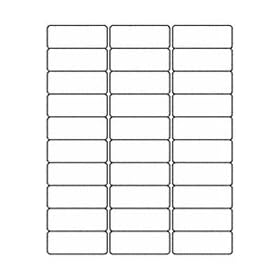 Americopy Avery 5160 8160 compatible (1000 White Sheets 30,000 Address Labels) by 