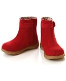 : L'Amour Red Suede Boots