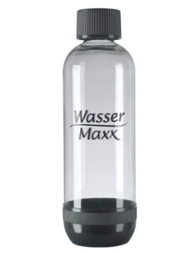 Wasser Maxx Flasche PET - 1 Liter - anthrazit