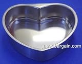 Japanese Stainless Steel Cake Pan Heart Shape Mold 8959