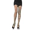 Opaque Tattoo Print Pantyhose