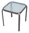 Courtyard Creations Brz Stack Side Table Tgs16dk Aluminum/Steel Patio Tables
