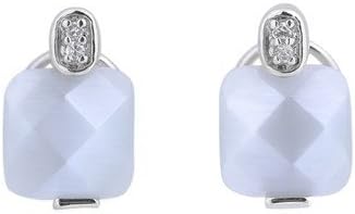 CZ EAR1264 C.Z M-O-P R-P clip-post EARRING