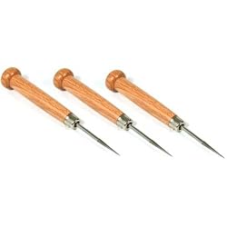 3 Beading Awl Bead Craft Leather Hole Punching Tool