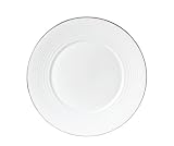 Gordon Ramsay by Royal Doulton Platinum Band 10-3/4-Inch Dinner Plate