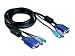 Electronics : 6FT KVM CABLE MALE TO MALE CONNECTORS (DKVM-CB)