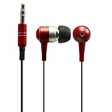 HO484Red Metalix Girls Headphone