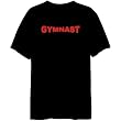 Gymnast Sports Mens T-Shirt (Black, Sizes X-Small - XXX-Large)