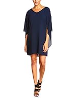 Glamour Paris Vestido (Azul Marino)