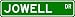 JOWELL Street Sign ~ Personalized Family Lastname Sign ~ Gameroom, Basement, Garage Sign Novelty** ALUMINUM